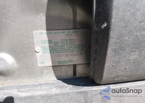 2005 Subaru Forester 2.5X z USA, uszkodzony, nr VIN JF1SG63655H725504